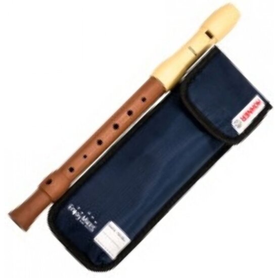 FLAUTA HOHNER ALEGRA MADERA PERAL 2 PIEZAS BOQUILLA PLASTICO image 0