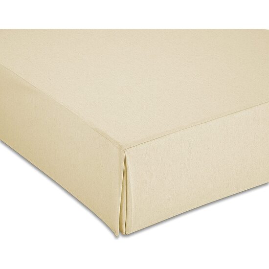 CUBRE CANAPE LISO 150 CM BEIGE image 0