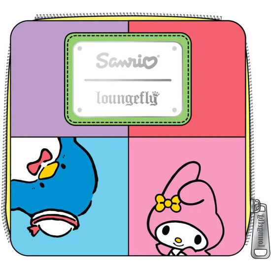 CARTERA COLOR BLOCK HELLO KITTY AND FRIENDS SANRIO LOUNGEFLY image 1