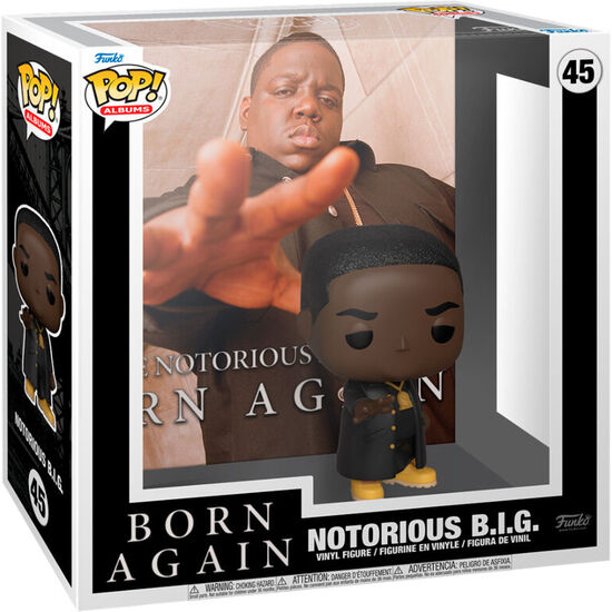 FIGURA POP ALBUM BIGGIE SMALLS BORN AGAIN image 0