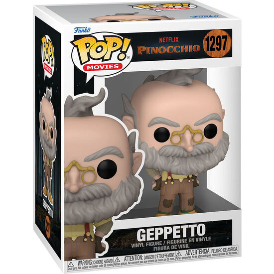 FIGURA POP NETFLIX PINOCCHIO GEPPETO image 0