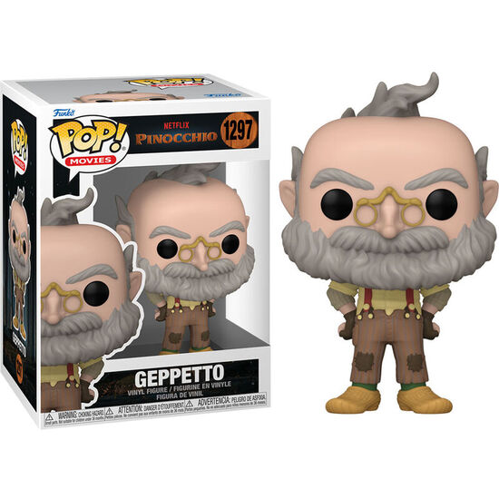 FIGURA POP NETFLIX PINOCCHIO GEPPETO image 2