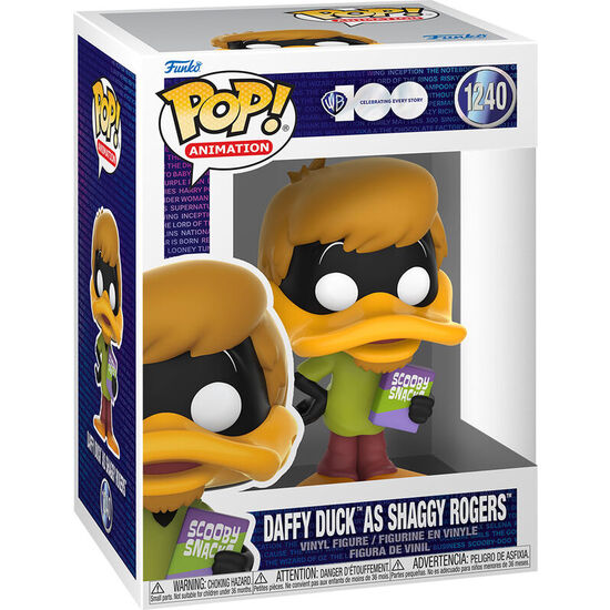 FIGURA POP LOONEY TUNES DAFFY DUCK AS SHAGGY ROGERS image 0