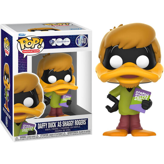 FIGURA POP LOONEY TUNES DAFFY DUCK AS SHAGGY ROGERS image 1