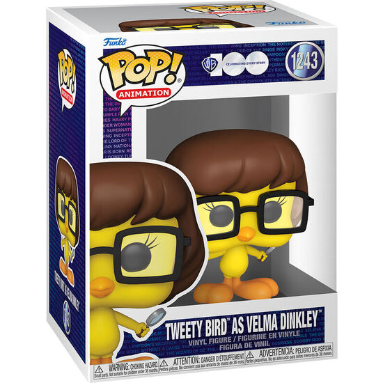 FIGURA POP LOONEY TUNES TWEETY BIRD AS VELMA DINKLEY image 0