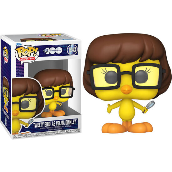 FIGURA POP LOONEY TUNES TWEETY BIRD AS VELMA DINKLEY image 1