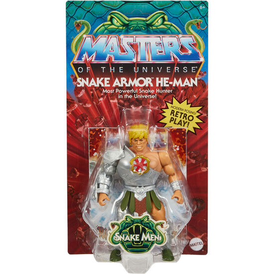 FIGURA HE-MAN SNAKE ARMOR MASTER OF THE UNIVERSE 14CM image 2