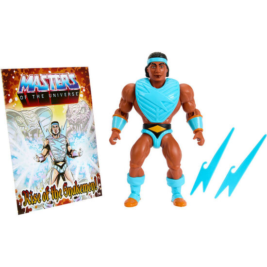 FIGURA BOLT-MAN MASTER OF THE UNIVERSE 14CM image 0