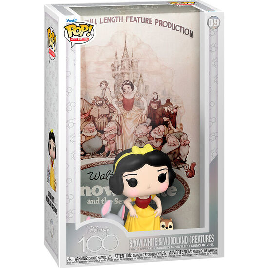 FIGURA POP MOVIE POSTER DISNEY 100TH BLANCANIEVES image 0