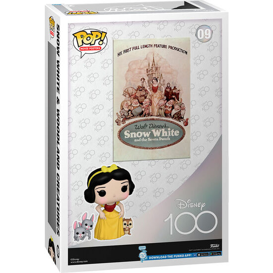 FIGURA POP MOVIE POSTER DISNEY 100TH BLANCANIEVES image 2