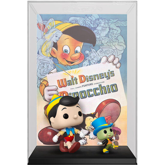 FIGURA POP MOVIE POSTER DISNEY 100TH PINOCHO image 1