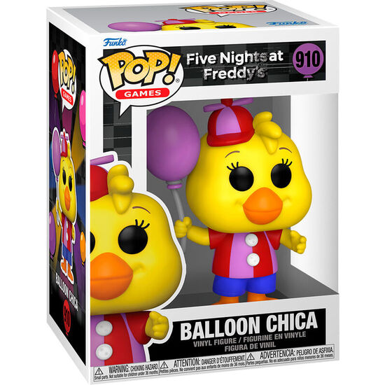 FIGURA POP FIVE NIGHTS AT FREDDYS BALLOON CHICA image 0