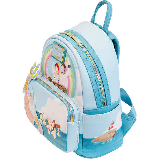 MOCHILA REGALO DE TRITON LA SIRENITA DISNEY LOUNGEFLY 26CM image 2