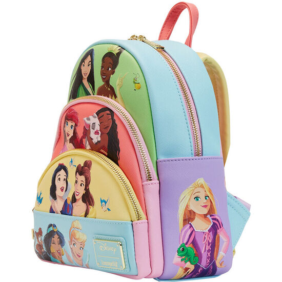 MOCHILA COLLAGE PRINCESAS DISNEY LOUNGEFLY 25CM image 1