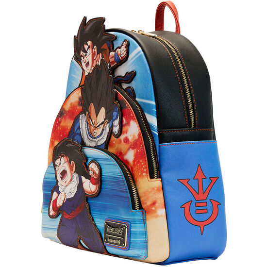 MOCHILA TRIO DRAGON BALL Z LOUNGEFLY 31CM image 1