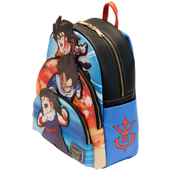 MOCHILA TRIO DRAGON BALL Z LOUNGEFLY 31CM image 2