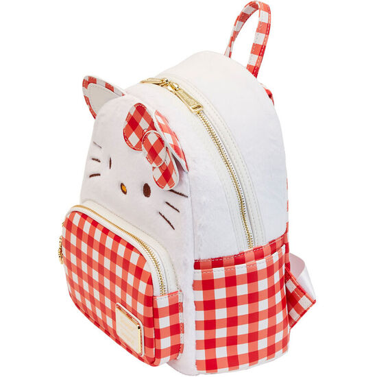 MOCHILA GINGHAM HELLO KITTY SANRIO LOUNGEFLY 26CM image 1