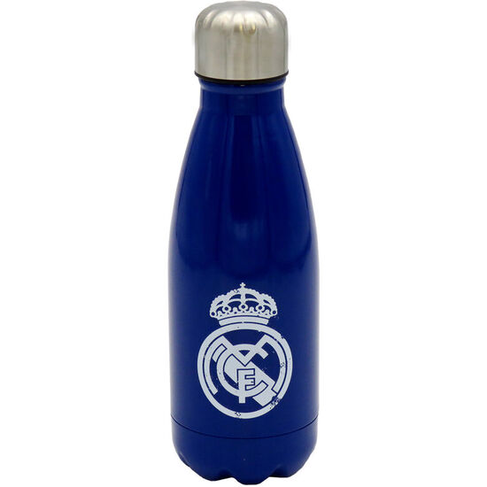 BOTELLA ACERO INOXIDABLE REAL MADRID AZUL 550ML image 0