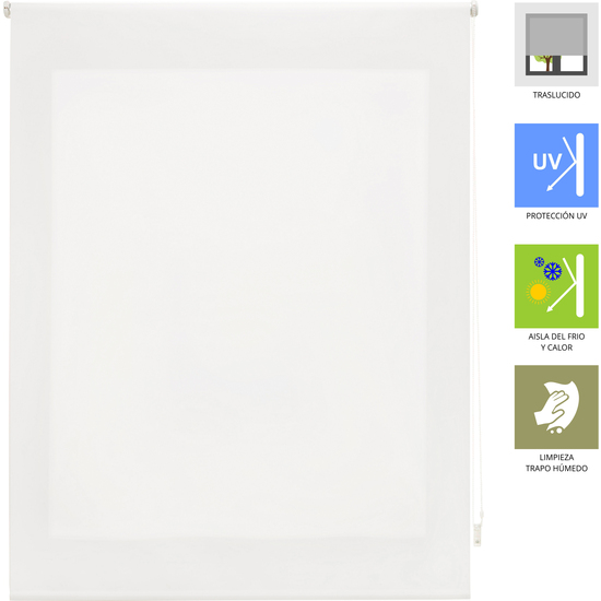 ESTOR ENROLLABLE ARA 101-BLANCO ROTO 180X250 image 2