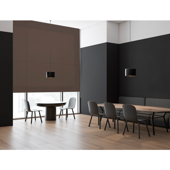 ESTOR ENROLLABLE ARA 105-MARRON OSCURO 100X175 image 3