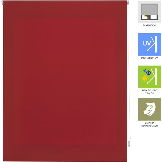 ESTOR ENROLLABLE ARA 108-ROJO BURDEOS 160X250 image 2