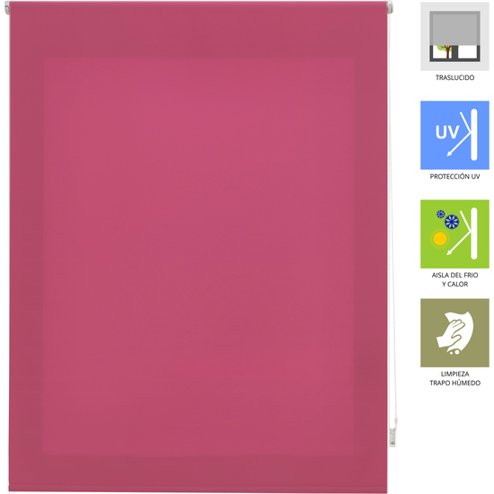 ESTOR ENROLLABLE ARA 109-FUCSIA 100X175 image 2