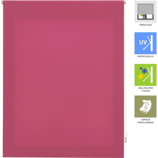 ESTOR ENROLLABLE ARA 109-FUCSIA 140X250 image 2