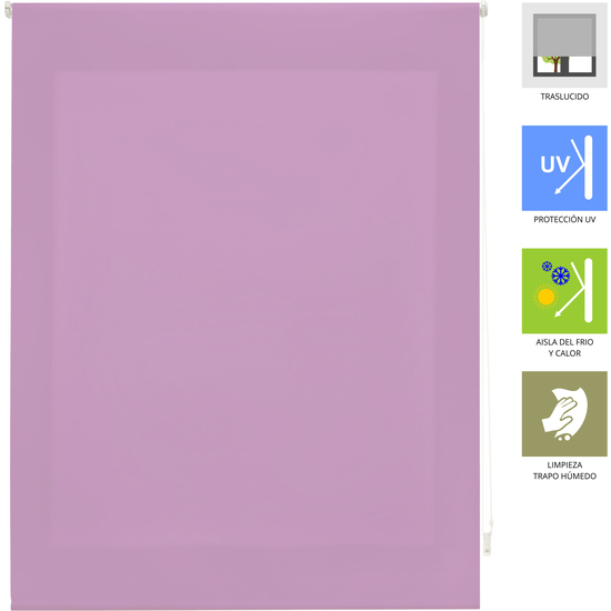 ESTOR ENROLLABLE ARA 113-MORADO 140X175 image 2