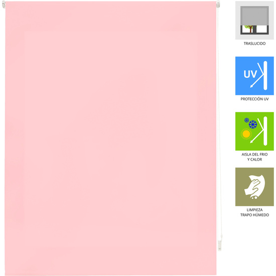 ESTOR ENROLLABLE ARA 114-ROSA 140X175 image 2
