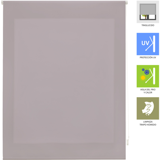ESTOR ENROLLABLE ARA 115-MORADO PASTEL 80X175 image 2