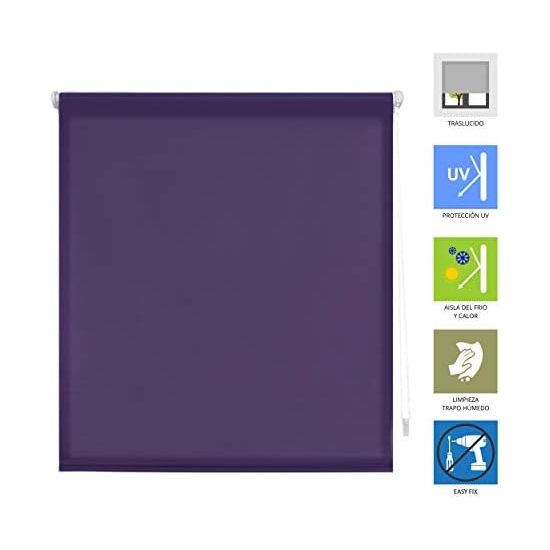 ESTOR ENROLLABLE AURE 111-VIOLETA 87X180 image 3