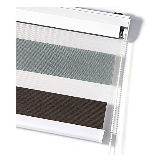ESTOR ENROLLABLE BOHEM 507 MARRON-GRIS 100X180 image 5