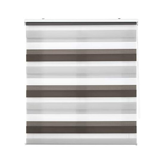 ESTOR ENROLLABLE BOHEM 507 MARRON-GRIS 180X180 image 6