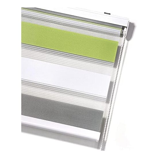 ESTOR ENROLLABLE BOHEM 508 GRIS-PISTACHO 140X180 image 5