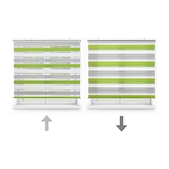 ESTOR ENROLLABLE BOHEM 508 GRIS-PISTACHO 180X180 image 1