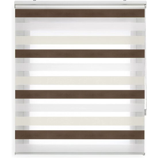 ESTOR ENROLLABLE BOHEM 509 MARRON-CREMA 120X180 image 0