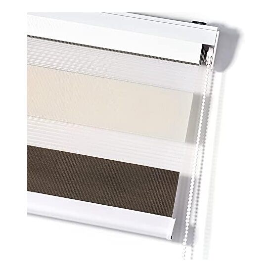 ESTOR ENROLLABLE BOHEM 509 MARRON-CREMA 140X180 image 5