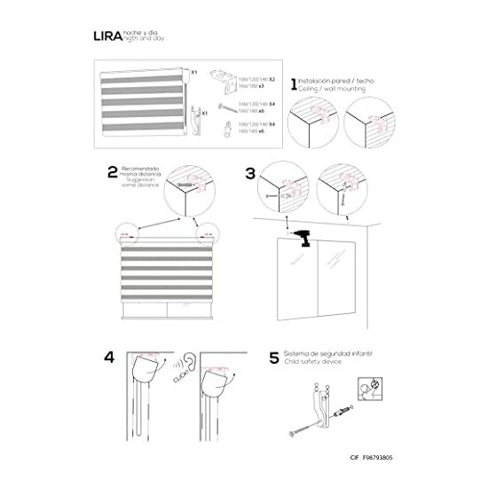 ESTOR ENROLLABLE BOHEM 510 MARRON-VIOLETA 80X180 image 5