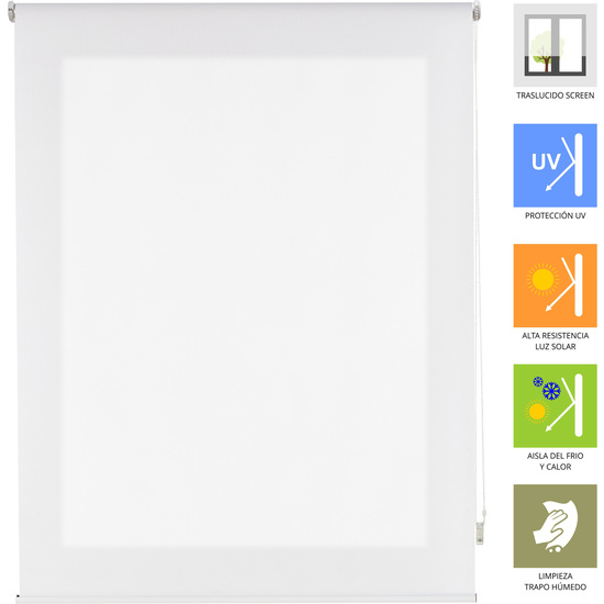 ESTOR ENROLLABLE EGEO 404-MARFIL 140X180 image 1
