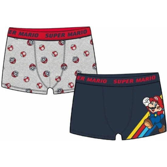 SET 2 CALZONCILLOS BOXER SUPER MARIO NINTENDO image 0