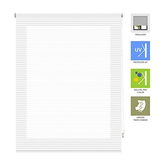 ESTOR ENROLLABLE IRIS 121-BLANCO 120X180 image 3