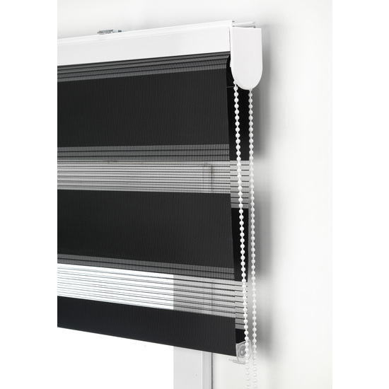 ESTOR ENROLLABLE LIRA 304-NEGRO 140X180 image 2