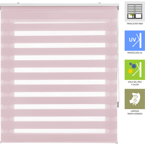 ESTOR ENROLLABLE LIRA 310-ROSA 100X250 image 1