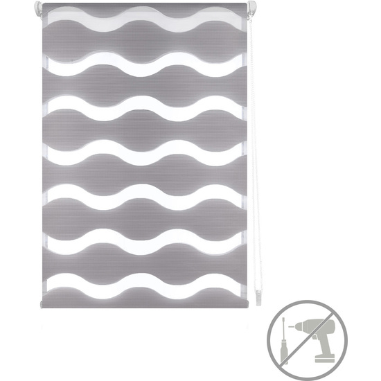 ESTOR ENROLLABLE LUNA 332-PLATA 120X150 image 0