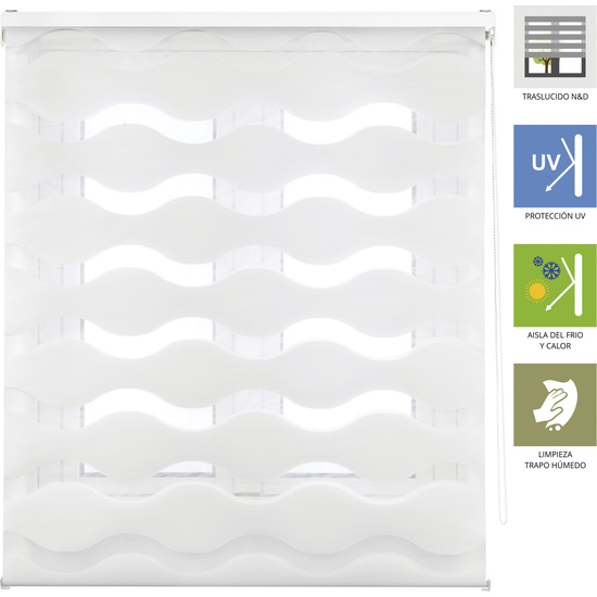 ESTOR ENROLLABLE MEDITERRANEO 301-CREMA 140X180 image 1