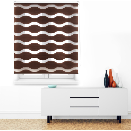 ESTOR ENROLLABLE MEDITERRANEO 306 - MARRON 100X180 image 3