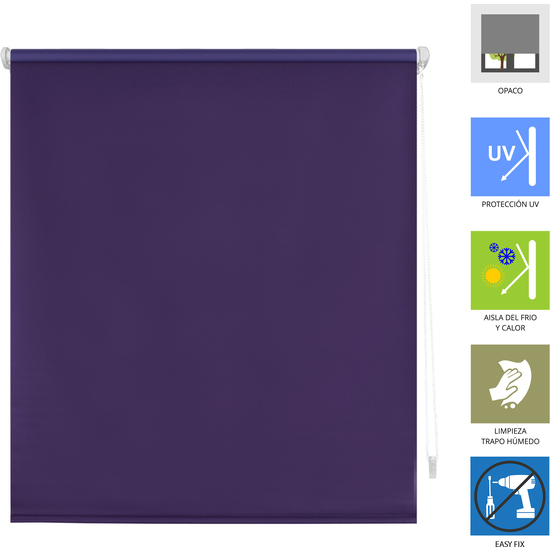 ESTOR ENROLLABLE ZEUS 211-VIOLETA 67X180 image 2