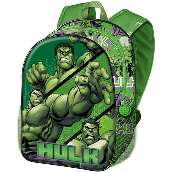 MOCHILA 3D DESTROYER HULK MARVEL 31CM image 0