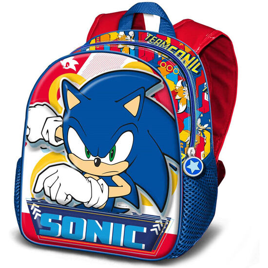 MOCHILA 3D GAME SONIC THE HEDGEHOG 31CM image 0