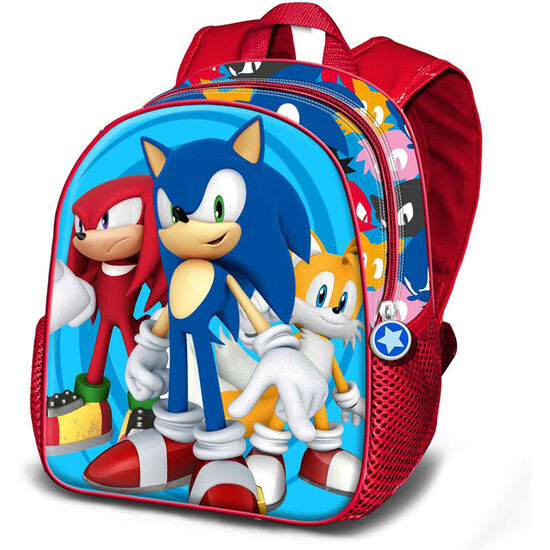 MOCHILA 3D FRIENDS SONIC THE HEDGEHOG 31CM image 0